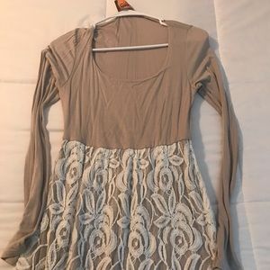 Lacey tunic